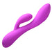 10x Flexible Silicone Rabbit Vibrator Purple