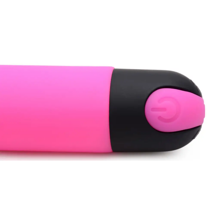 10x Silicone G-spot Vibrator Pink