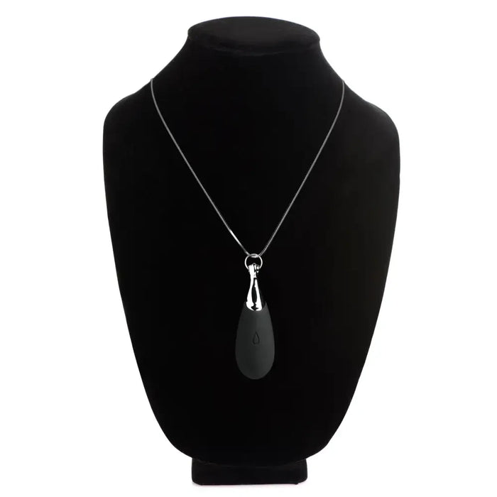 10x Vibrating Silicone Teardrop Necklace