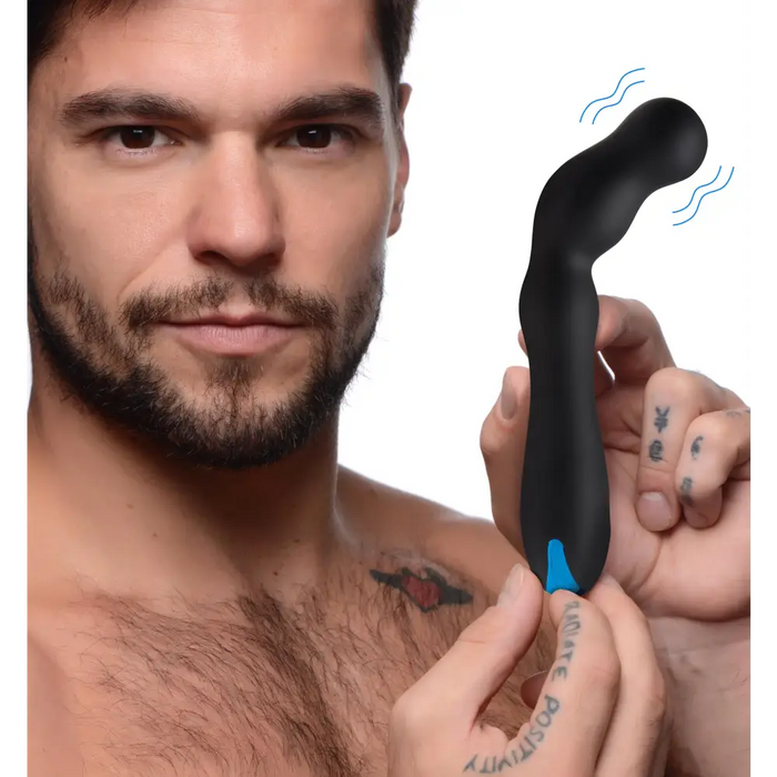 12x Silicone Beaded Prostate Vibrator