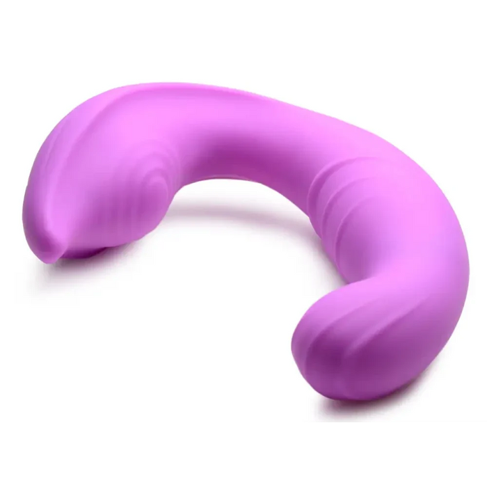5x Come Hither Silicone Vibrator With Remote Control