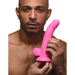 7.5-Inch Dildo with Balls Pink