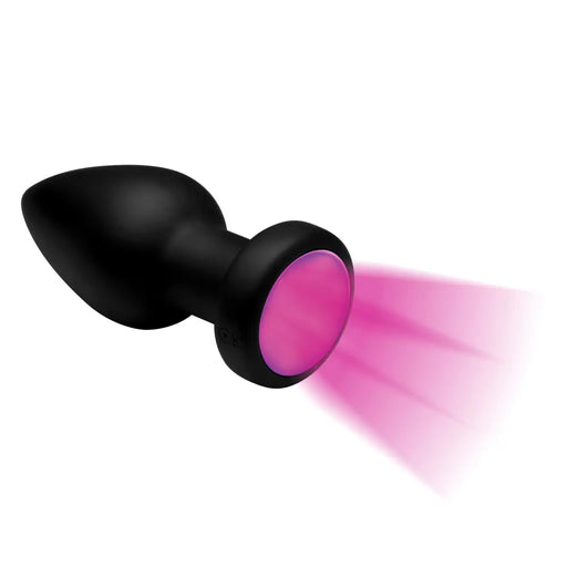 7x Light Up Rechargeable Anal Plug Large