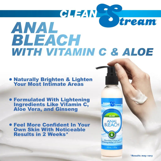 Anal Bleach with Vitamin C and Aloe - 6 Oz