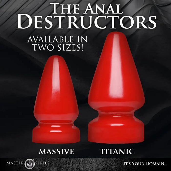 Anal Destructor Plug Small