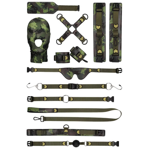 13 Piece Army Bondage Kit