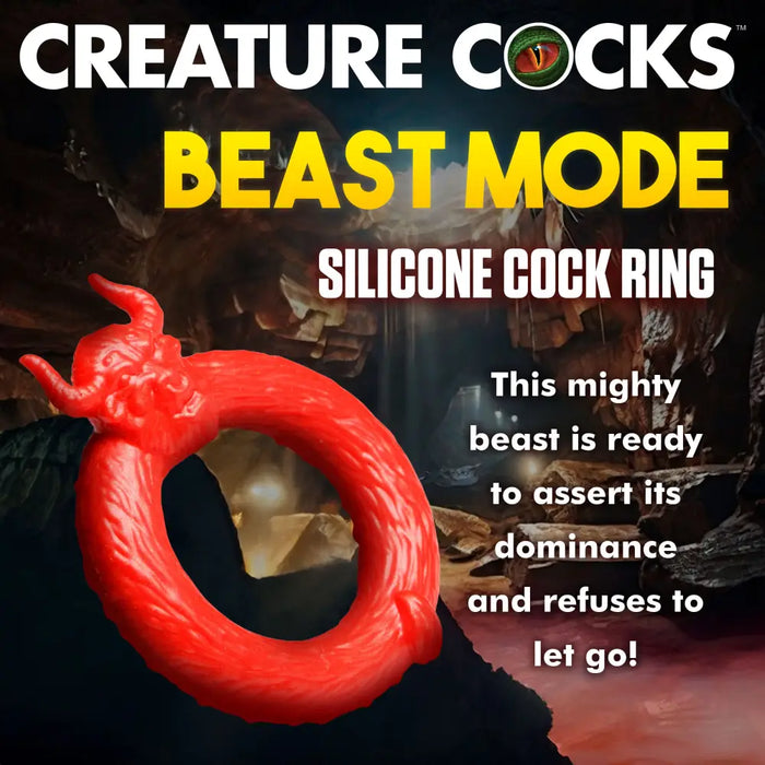 Beast Mode Silicone Cock Ring