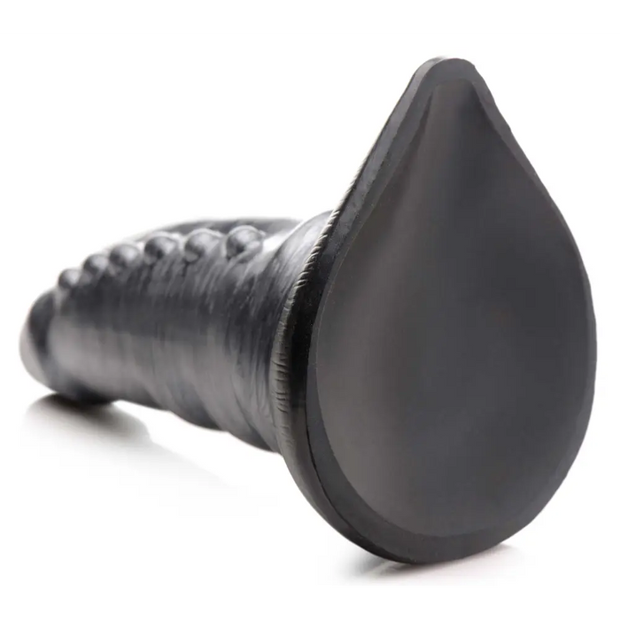 Beastly Tapered Bumpy Silicone Dildo