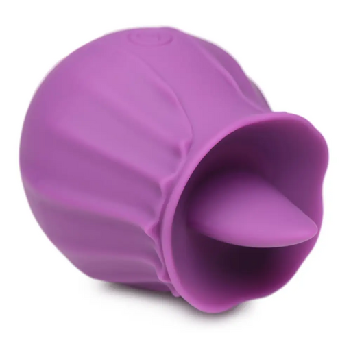 Bloomgasm Wild Violet 10x Silicone Clit Licking Stimulator