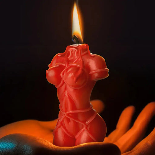 Bound Goddess Drip Candle Red
