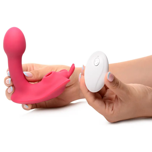 Butterfly Tease 10x Clitoral Suction Silicone Stimulator