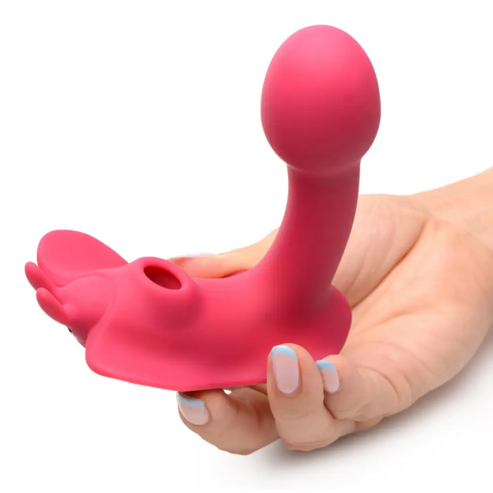 Butterfly Tease 10x Clitoral Suction Silicone Stimulator