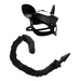 Cat Tail Anal Plug And Mask Set