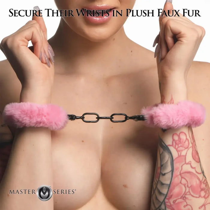Cuffed In Fur Furry Handcuffs