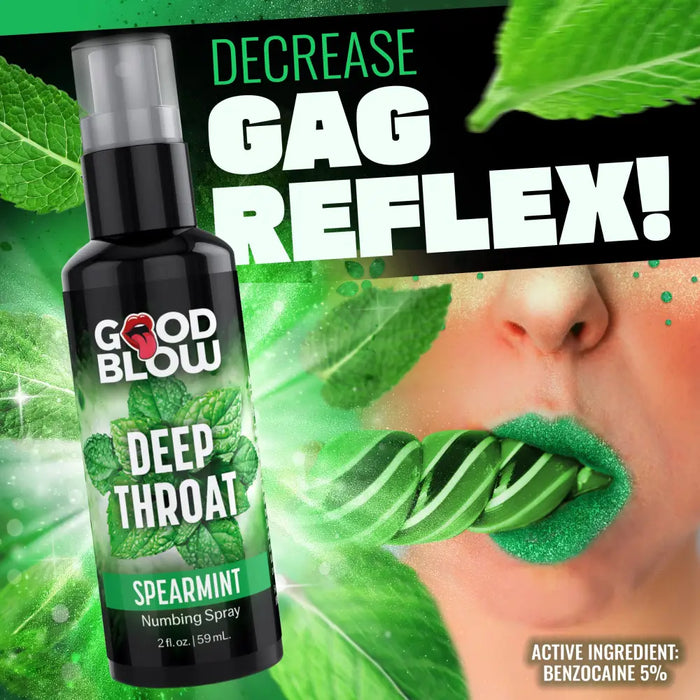 Deep Throat Spearmint Numbing Spray