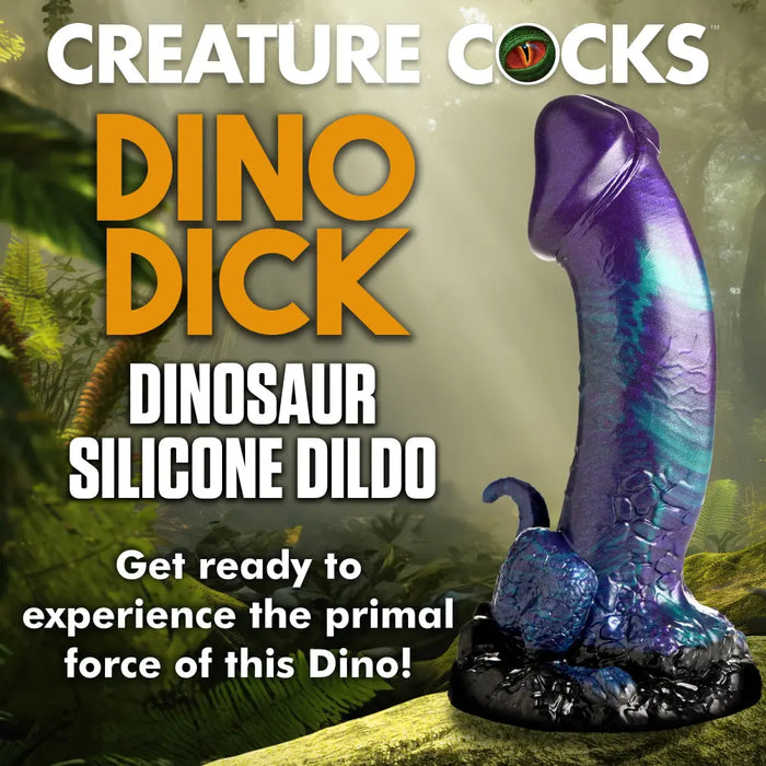 Dino-Dick Silicone Dildo Large