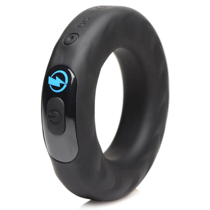 E-Stim Pro Silicone Vibrating Cock Ring