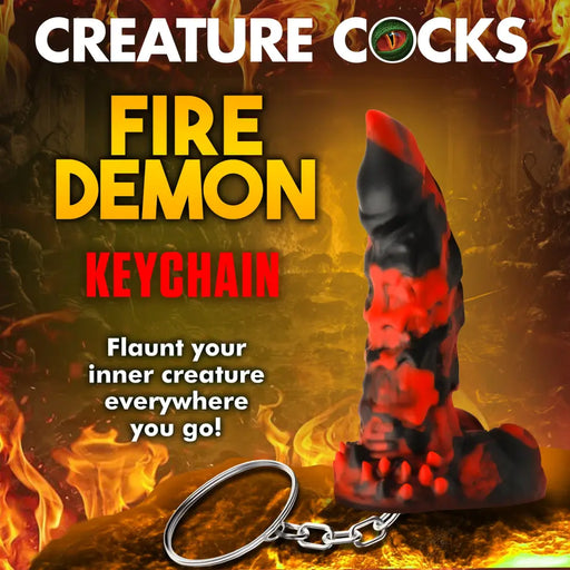 Fire Demon Key Chain