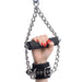 Fur Lined Nubuck Leather Suspension Cuffs With Grip
