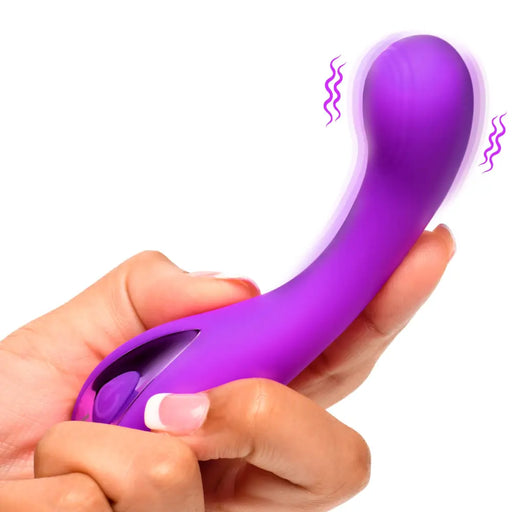 G - Spot Silicone Vibrator Purple