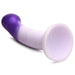 G-Swirl Silicone Dildo Purple