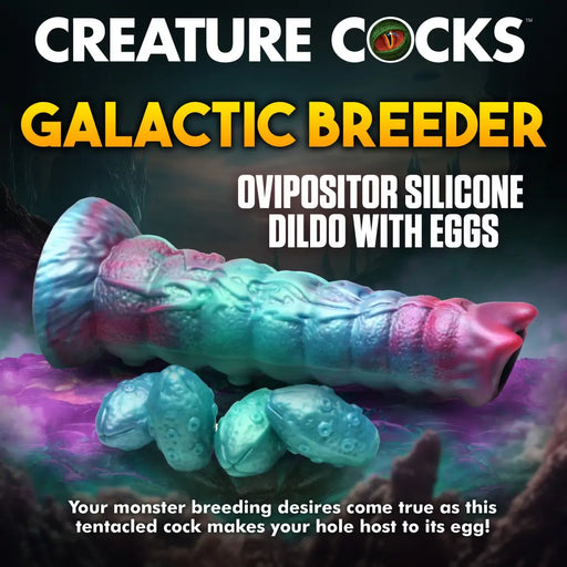 Galactic Breeder Visitor Silicone Dildo