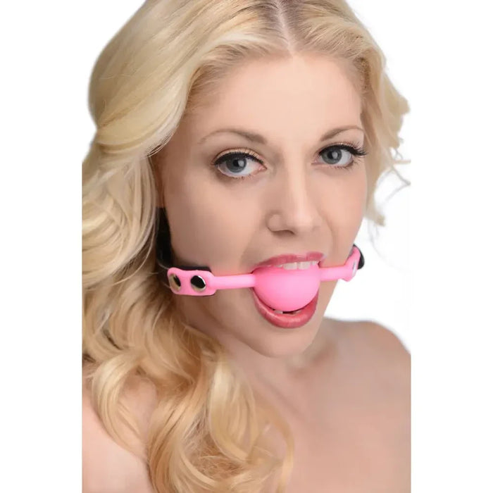 Glow Gag In The Dark Silicone Ball