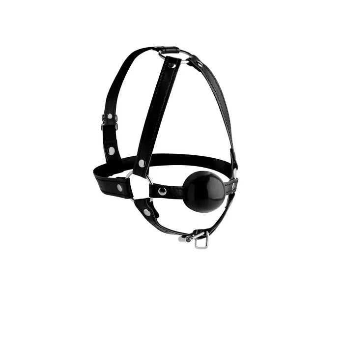 Head Harness With Inch Ball Gag