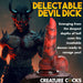 Horny Devil Demon Silicone Dildo