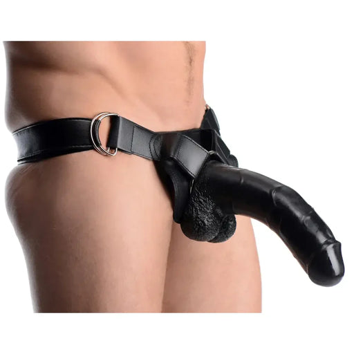 Infiltrator Hollow Strap-on With Inch Dildo 9’