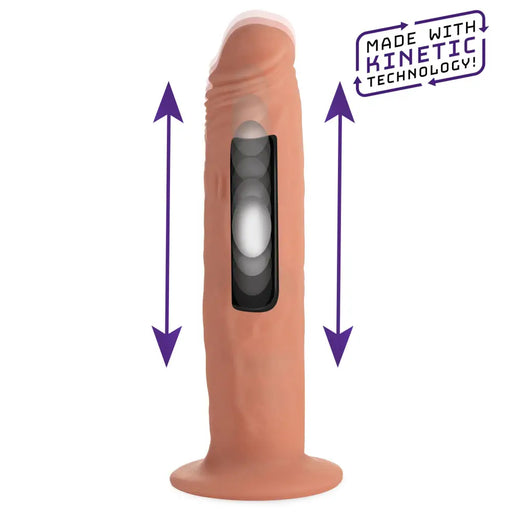 Kinetic Thumping 7x Remote Control Dildo Large