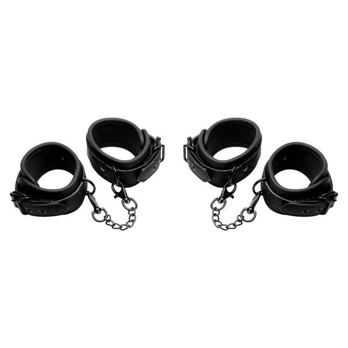 Kinky Comfort Wrist And Ankle Cuff Set