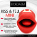 Kiss and Tell Mini Kissing Vibrating Clitoral Stimulator