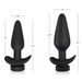 Large Vibrating Anal Plug With Interchangeable Fox Tail