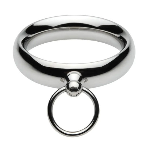 Lead Me Stainless Steel Cock Ring 1.75 Inch