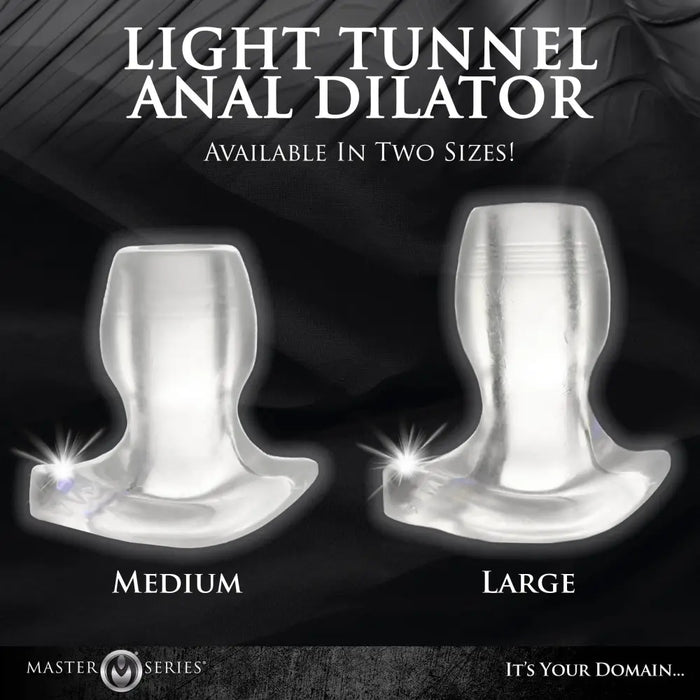 Light-tunnel Light-up Anal Dilator - Medium