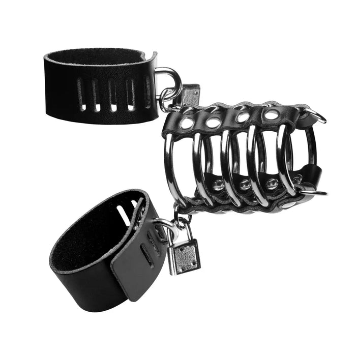 Maximum Submission Gates Of Hell Locking Leather And Steel