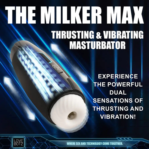 The Milker Max Thrusting And Vibrating Masturbatory