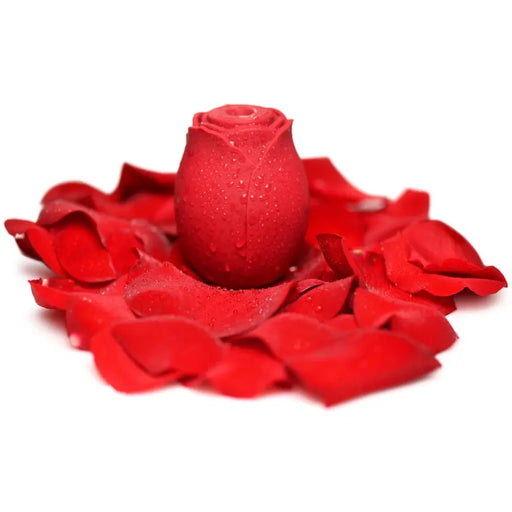 Mystic Rose Sucking and Vibrating Silicone