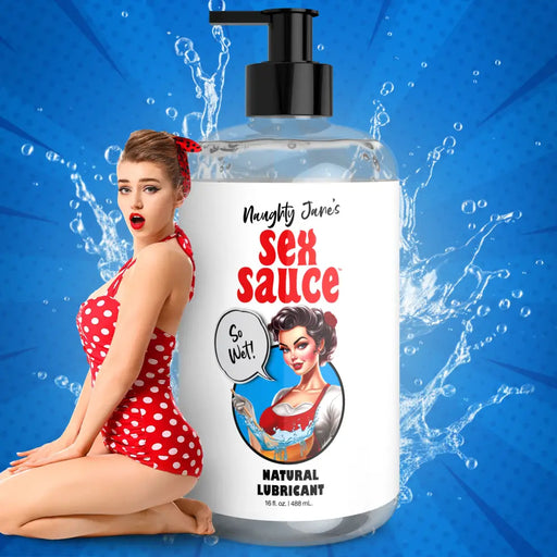 Naughty Jane’s Sex Sauce Natural Lubricant 16oz