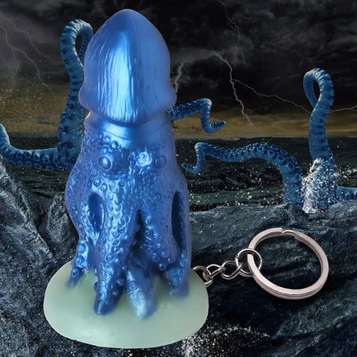 Octopus Mini Dildo Key Chain