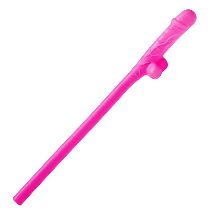 Penis Sipping Straws 10 Pack Pink