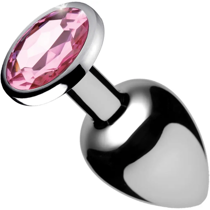 Pink Gem Anal Plug Small