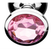 Pink Gem Anal Plug Small