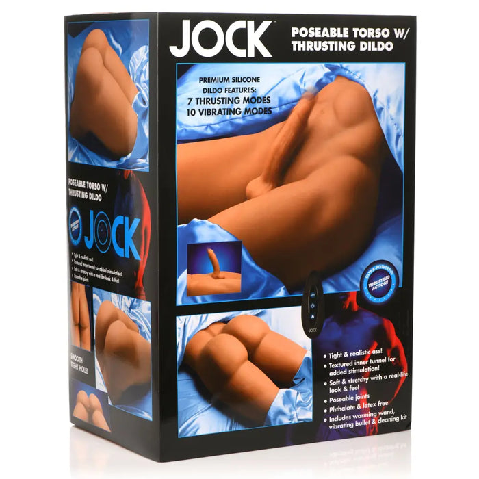 Poseable Torso with Thrusting Dildo