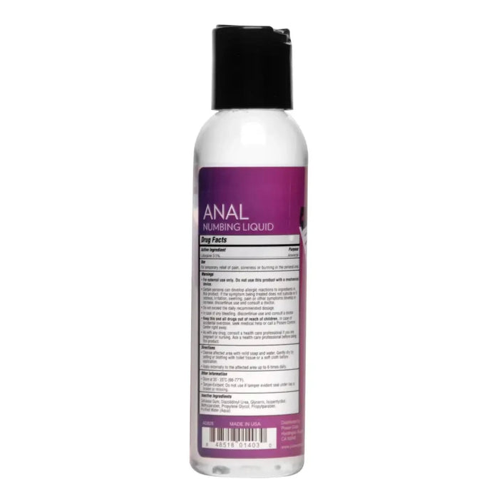Power Glide Anal Numbing Personal Lubricant - 4 Oz