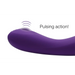 Pulsing G-spot Pinpoint Silicone Vibrator With Attachments