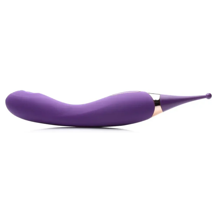 Pulsing G-spot Pinpoint Silicone Vibrator With Attachments