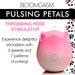 Pulsing Petals Throbbing Rose Clit Stimulator