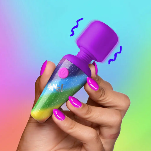 Rainbow Mini Silicone Wand